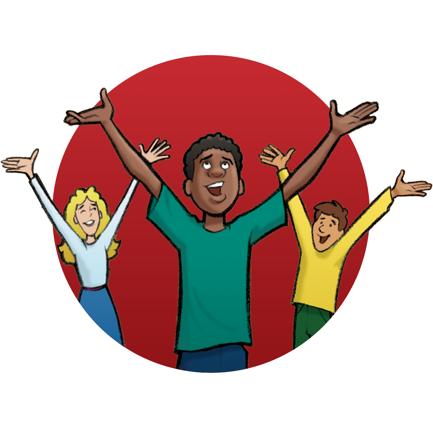 Kids Worshipping (Circle).png