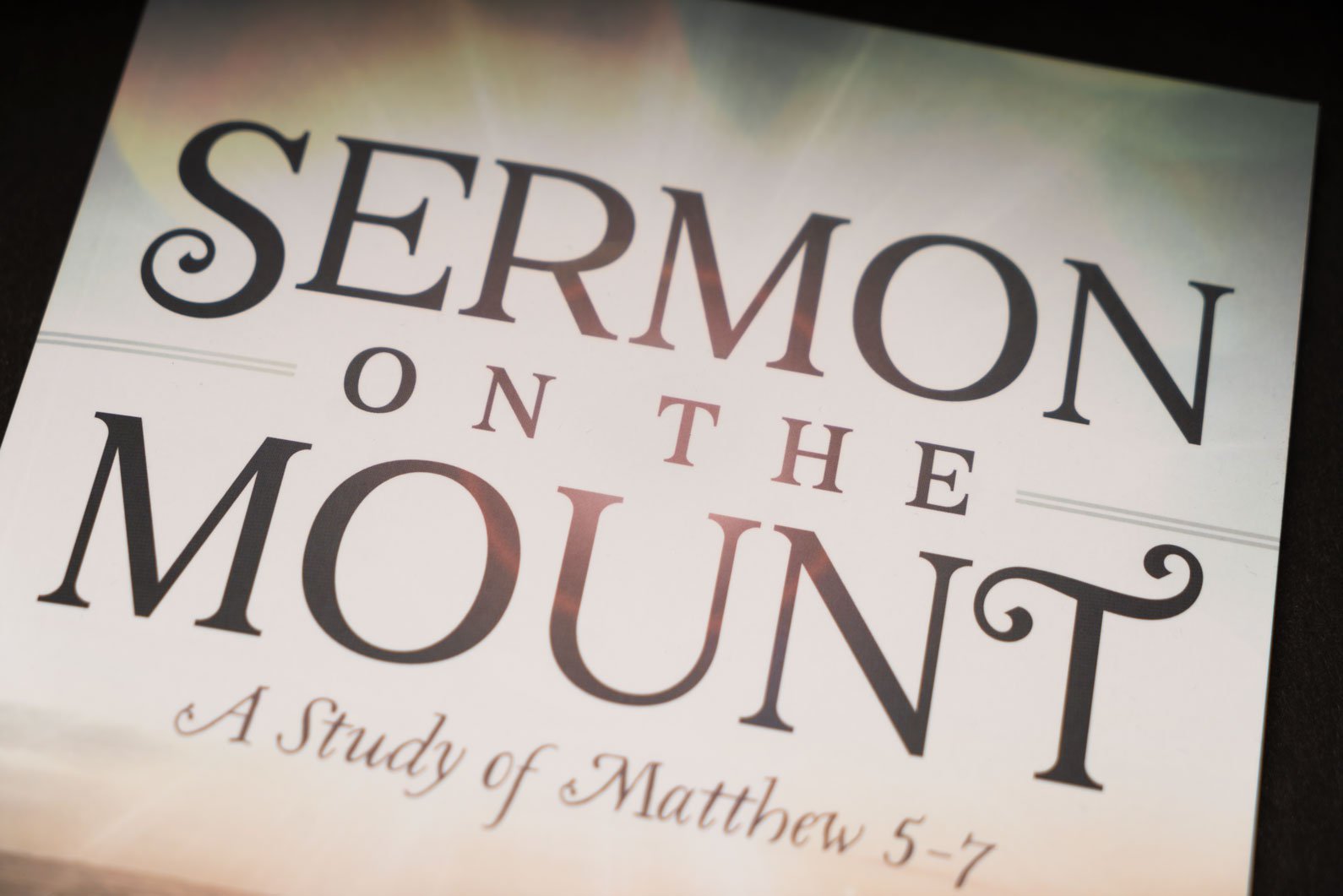 Now Available: Sermon on the Mount